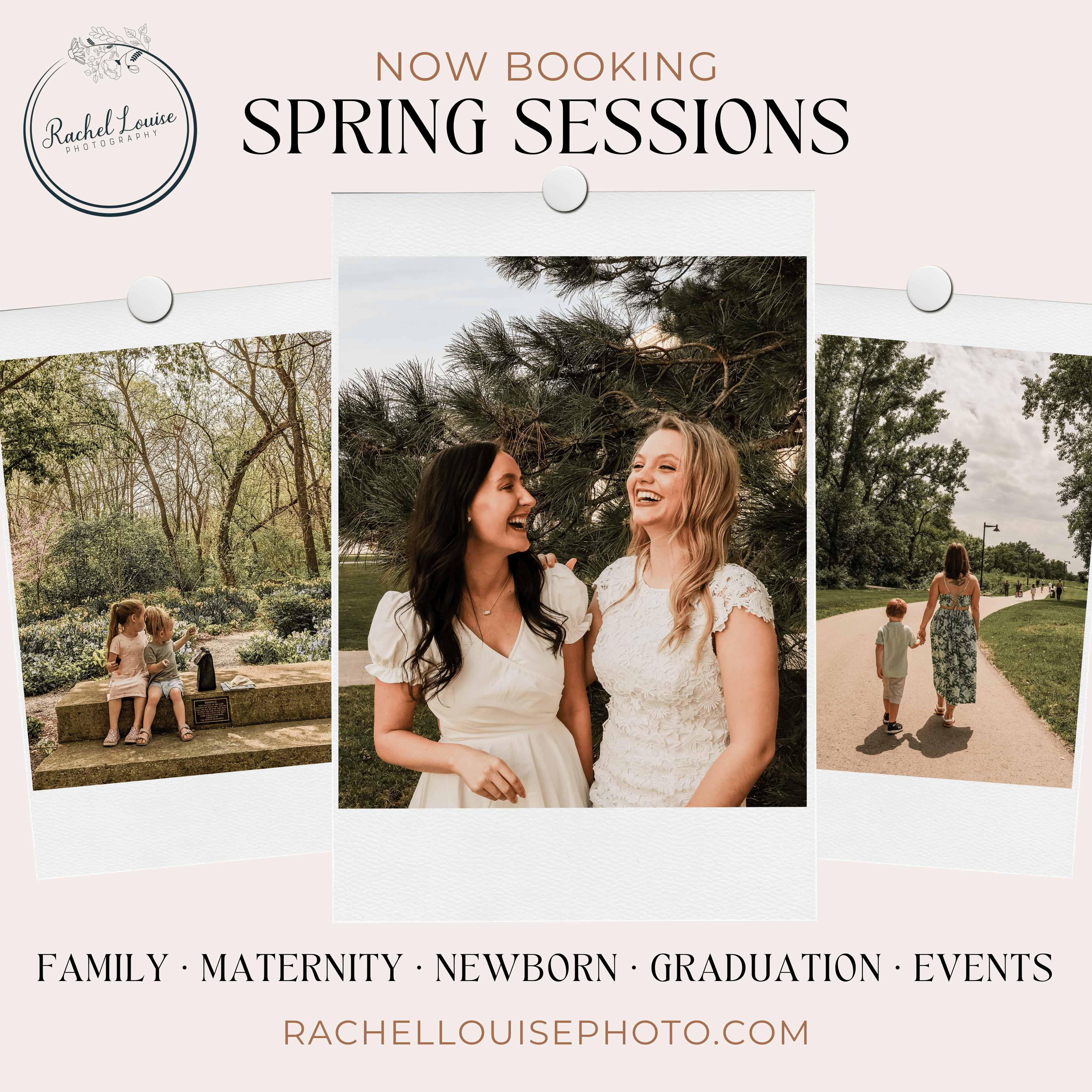 Spring Photography Sessions | Iowa City, Iowa Photographer | Rachel Louise Photography LLC