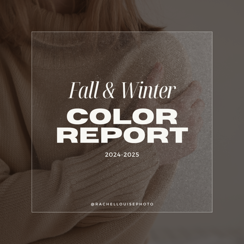 Color Trend Report_Cover_Rachel Louise Photography LLC