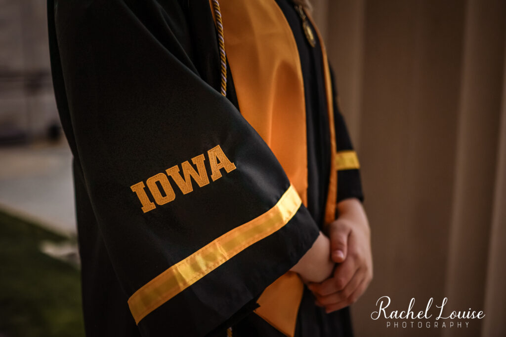 Graduation Photographer in Iowa City, IA, Senior Portraits, University of Iowa